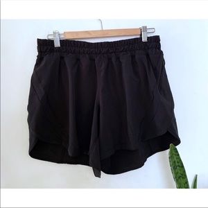 Lululemon Black Yoga Workout Tracker Shorts 12